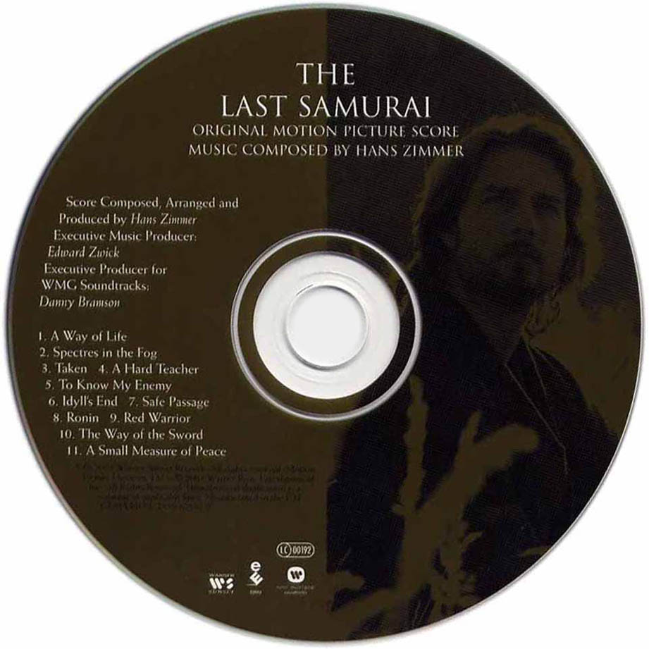 Cartula Cd de Bso El Ultimo Samurai (The Last Samurai)