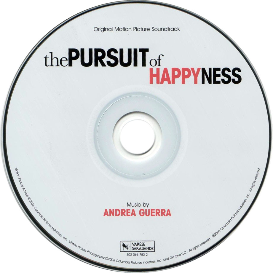 Cartula Cd de Bso En Busca De La Felicidad (The Pursuit Of Happyness)