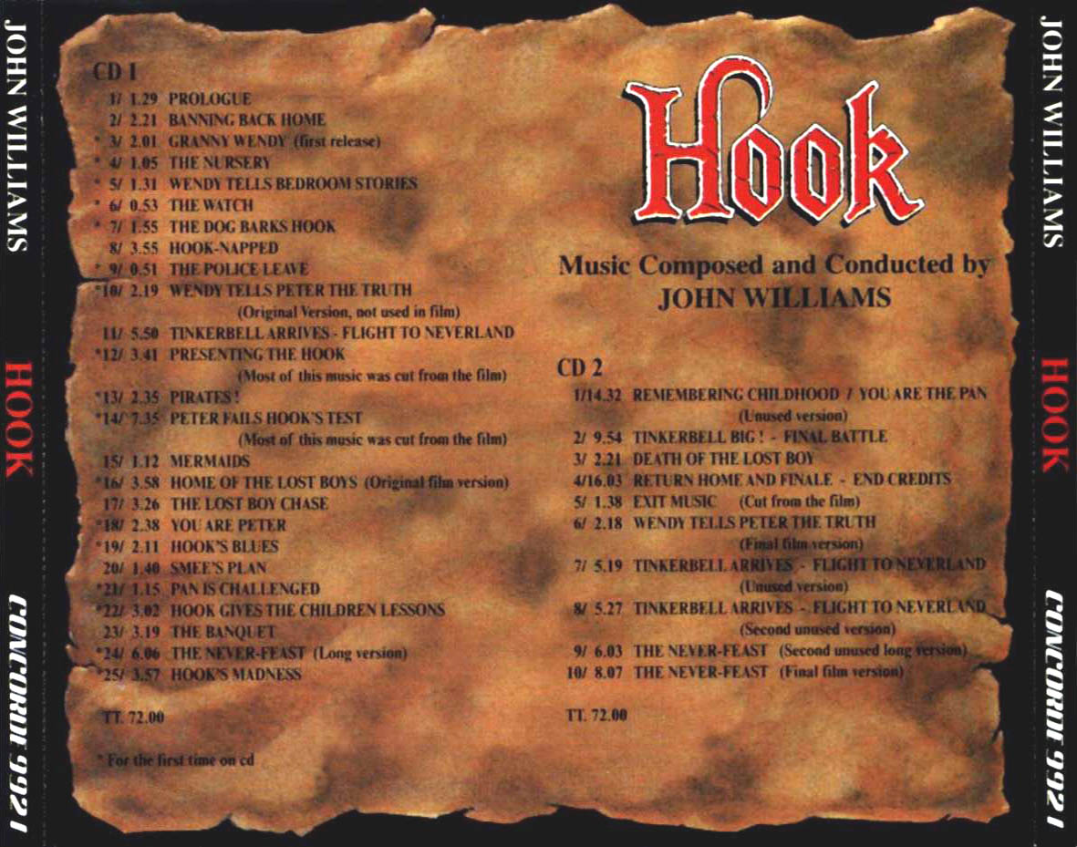 Car�tula Trasera de Bso Hook