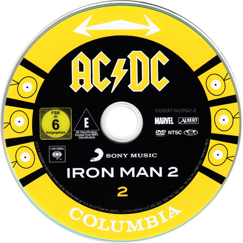 Cartula Dvd de Bso Iron Man 2 (Deluxe Edition)