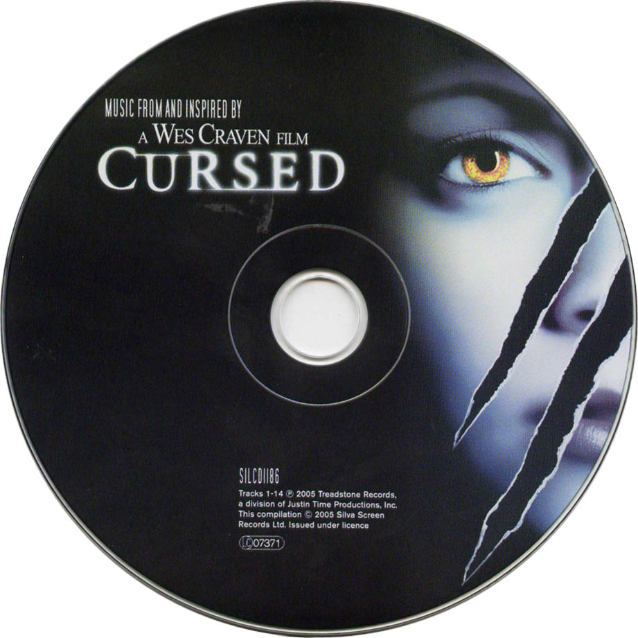 Cartula Cd de Bso La Maldicion (Cursed)