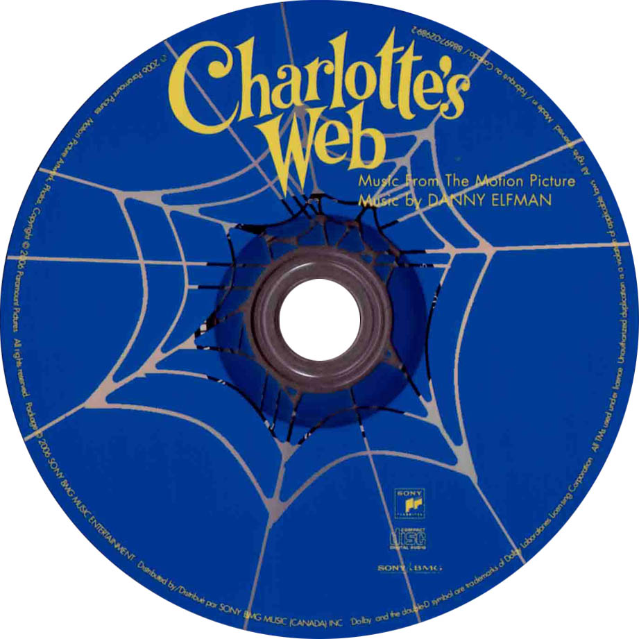 Cartula Cd de Bso La Telaraa De Carlota (Charlotte's Web)