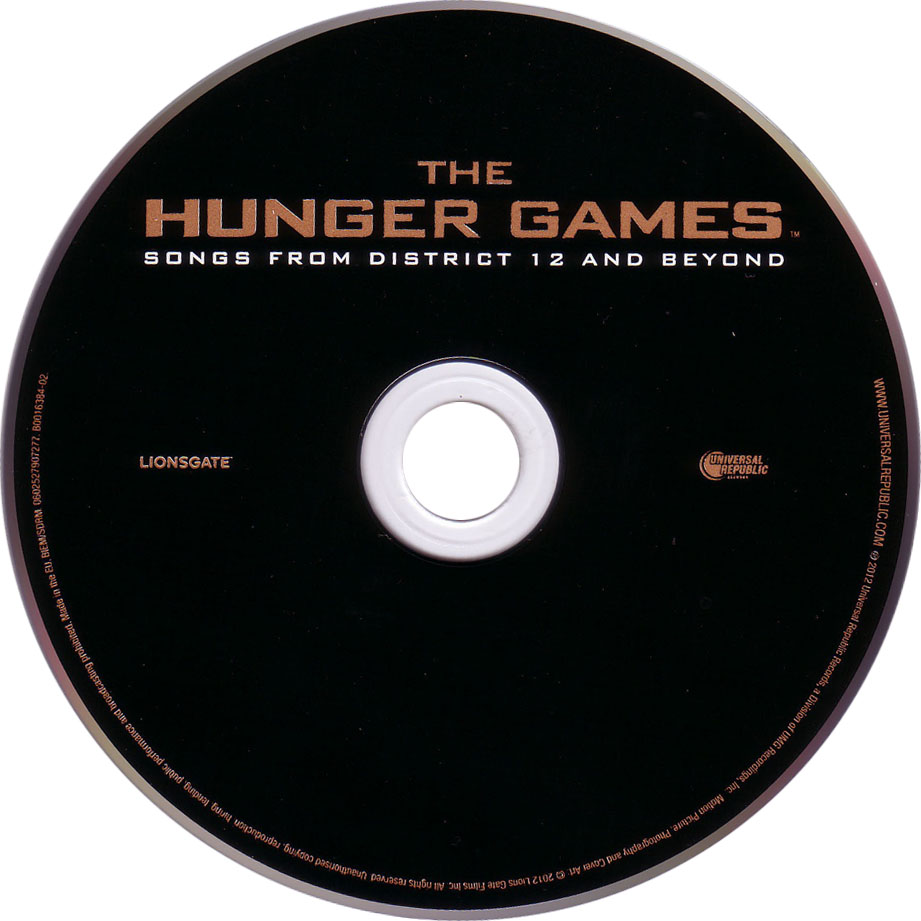 Cartula Cd de Bso Los Juegos Del Hambre (The Hunger Games)