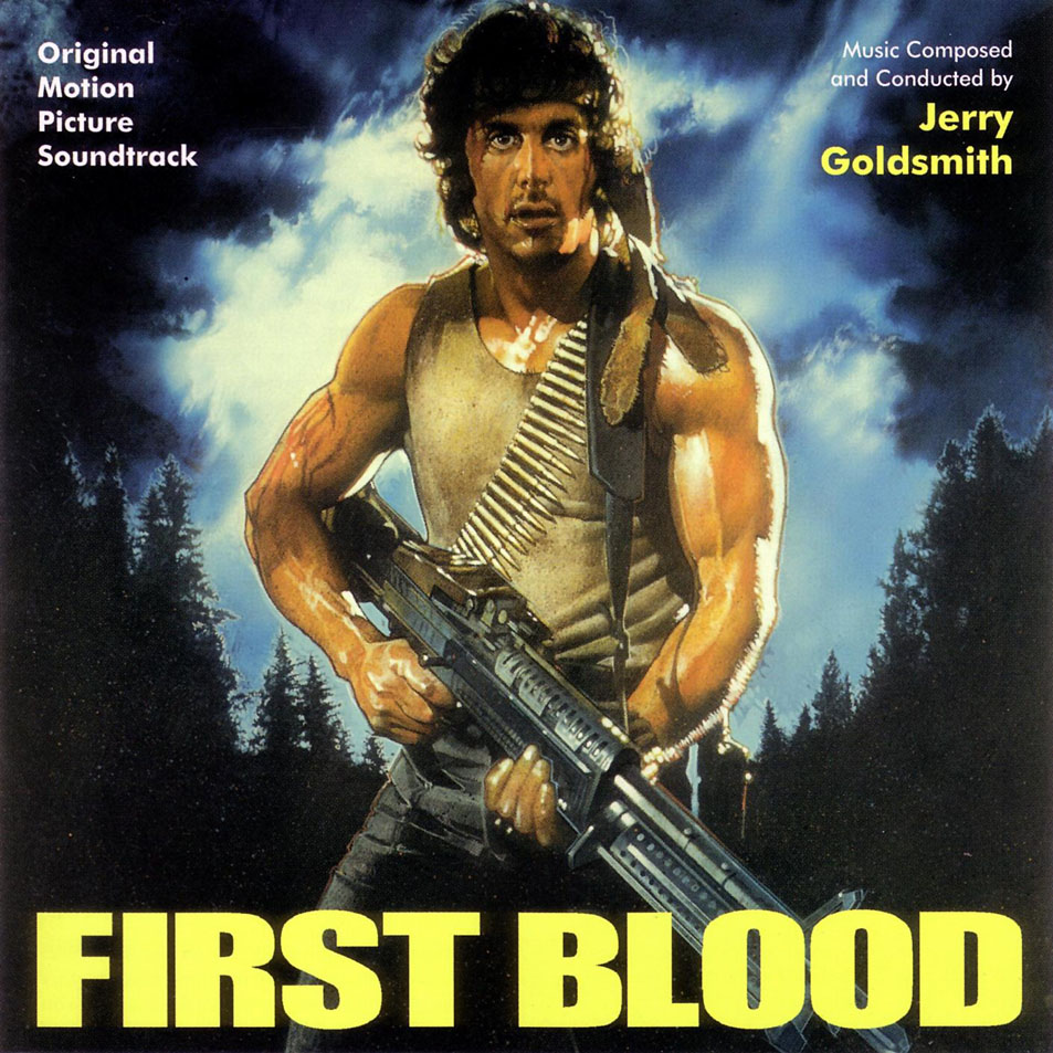 Cartula Frontal de Bso Rambo (First Blood)