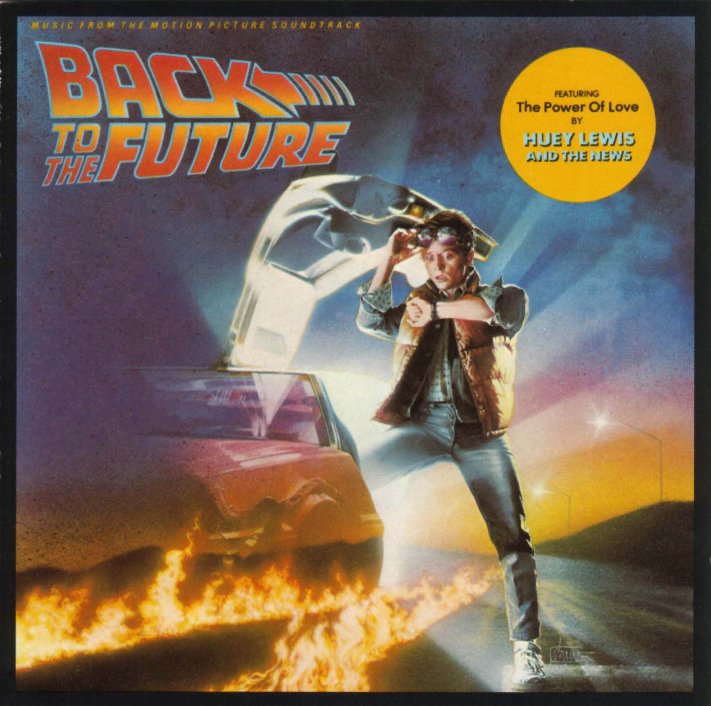 Cartula Frontal de Bso Regreso Al Futuro (Back To The Future)