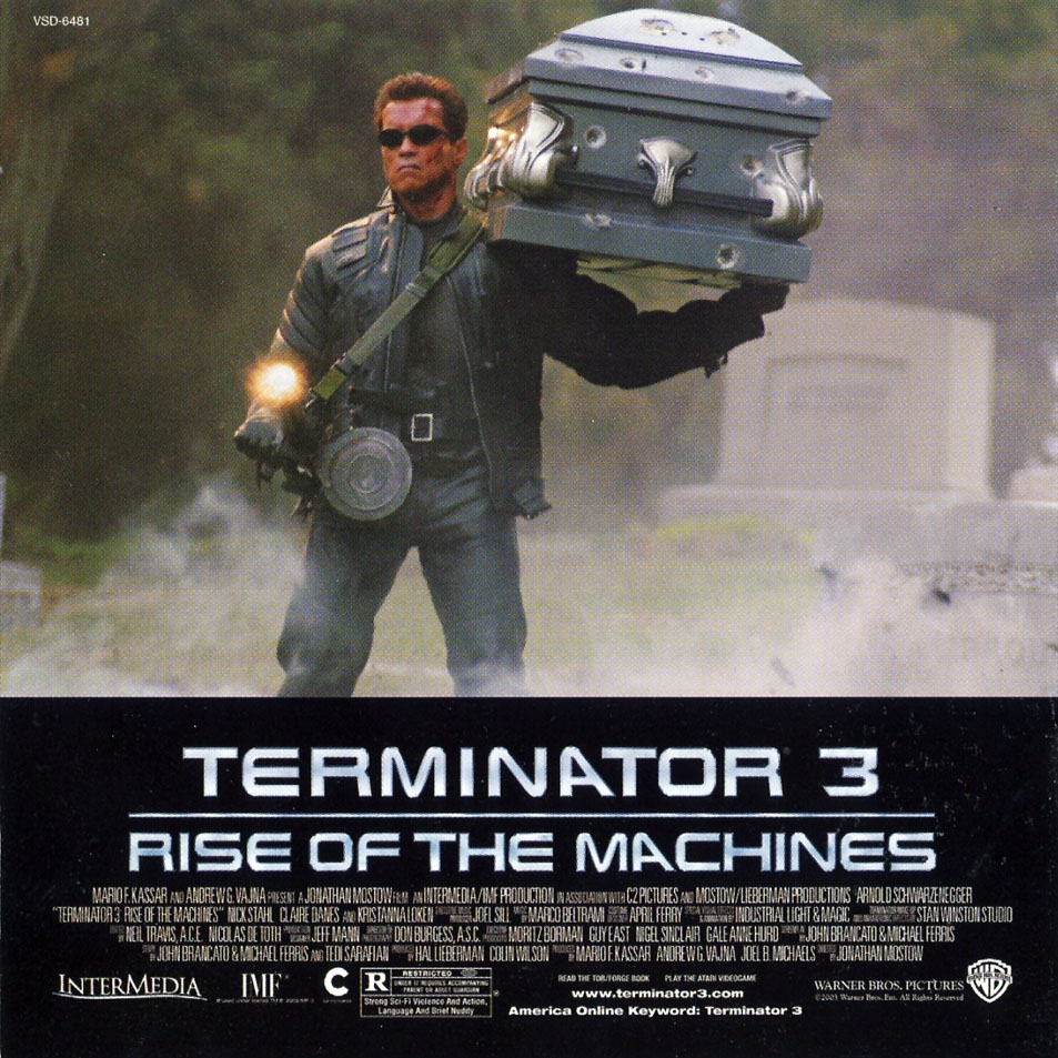 Cartula Interior Frontal de Bso Terminator 3
