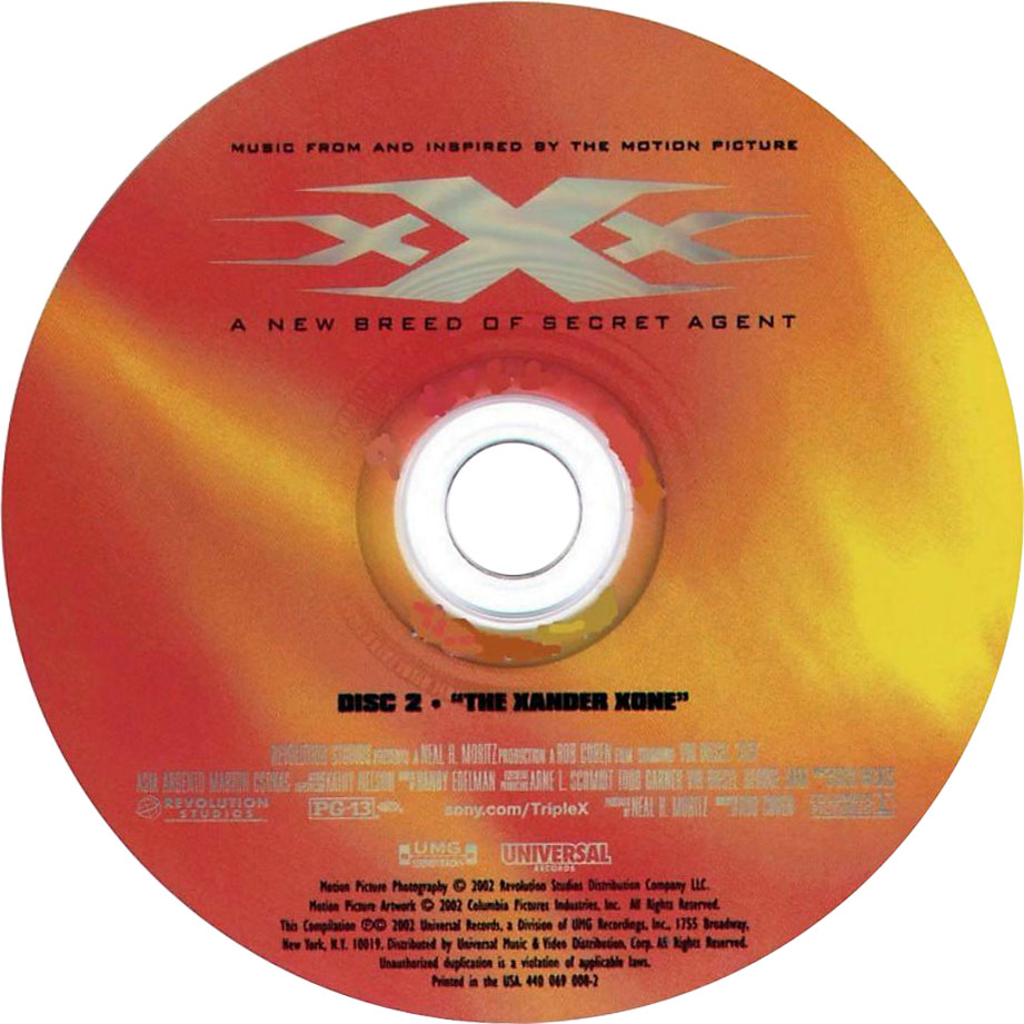 Cartula Cd2 de Bso Xxx (Limited Edition)