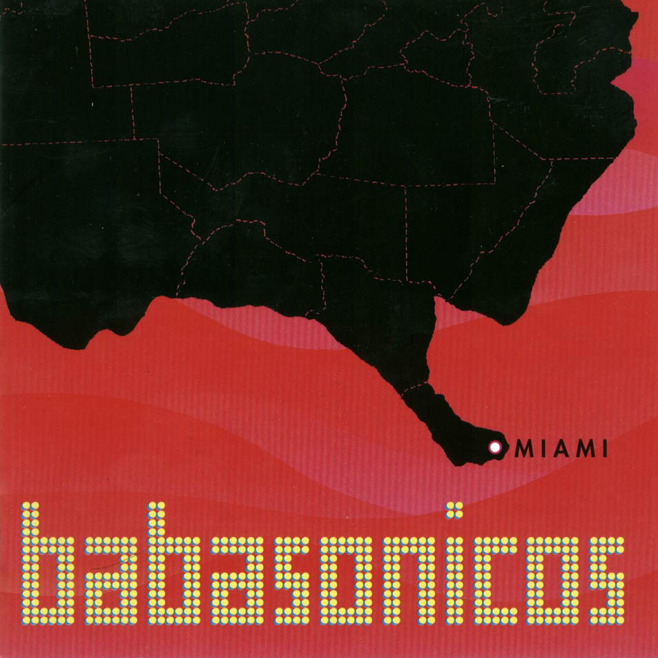 Cartula Frontal de Babasonicos - Miami