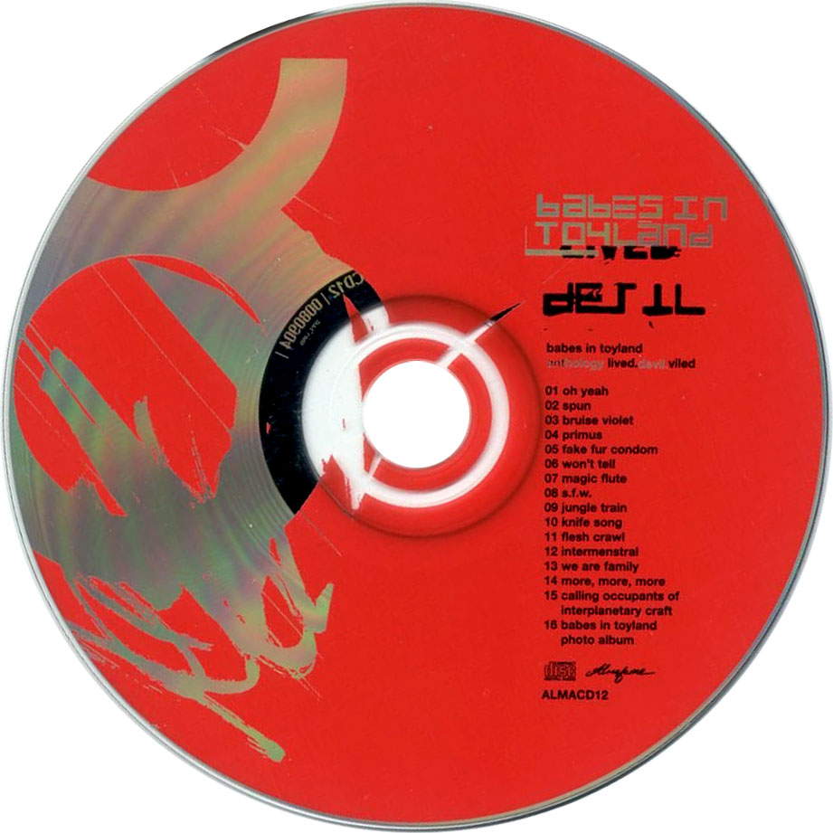 Cartula Cd de Babes In Toyland - Devil