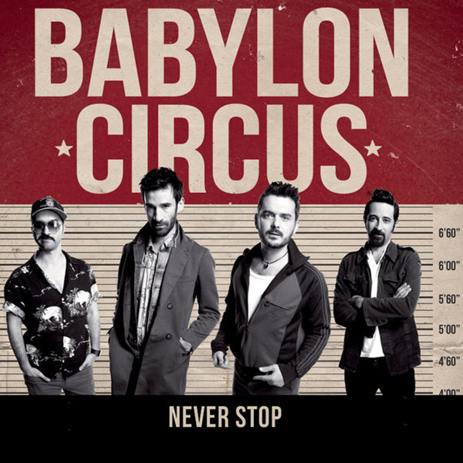 Cartula Frontal de Babylon Circus - Never Stop