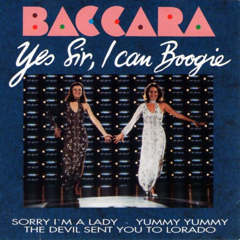 Cartula Frontal de Baccara - Yes Sir, I Can Boogie (1994)