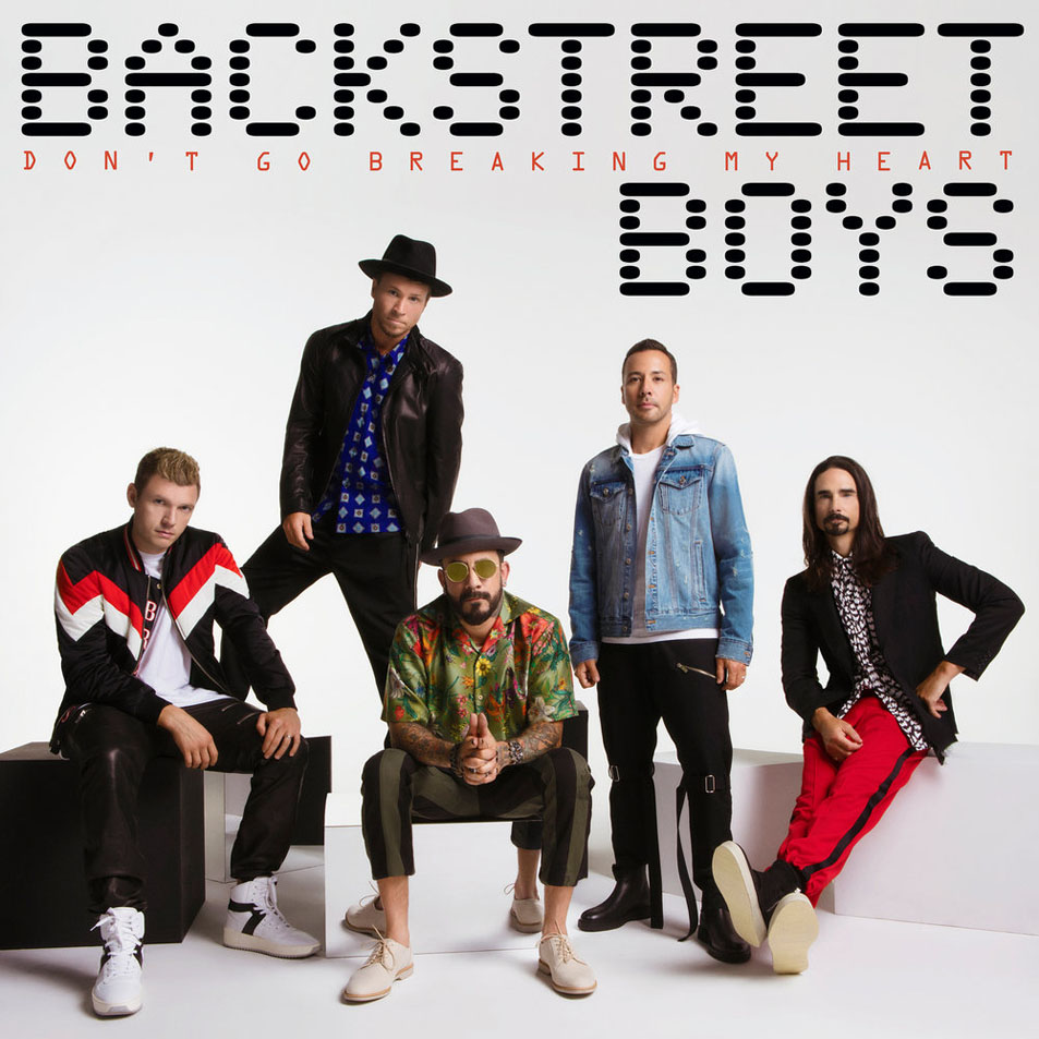 Cartula Frontal de Backstreet Boys - Don't Go Breaking My Heart (Cd Single)