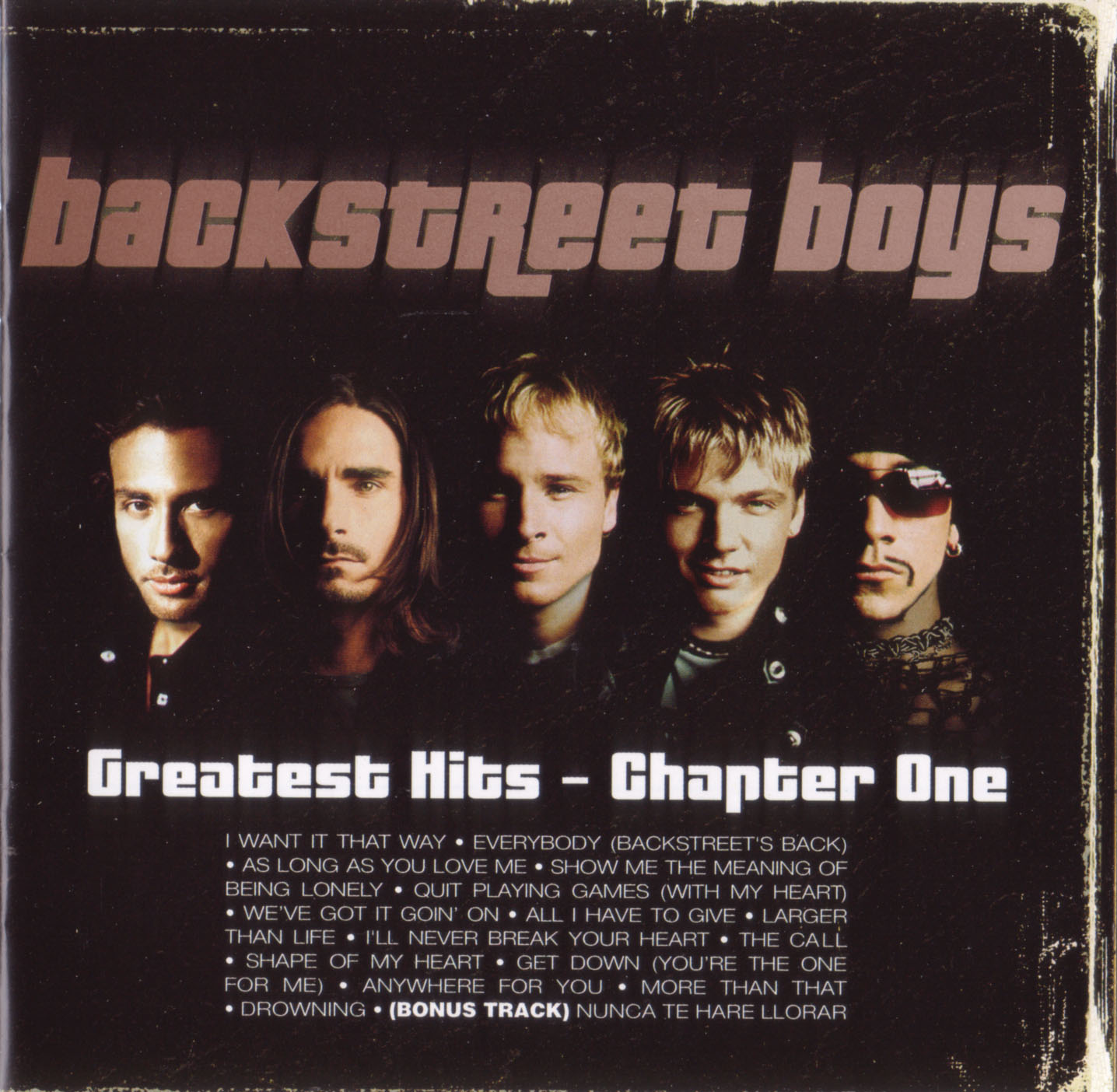 Cartula Frontal de Backstreet Boys - Greatest Hits Chapter One