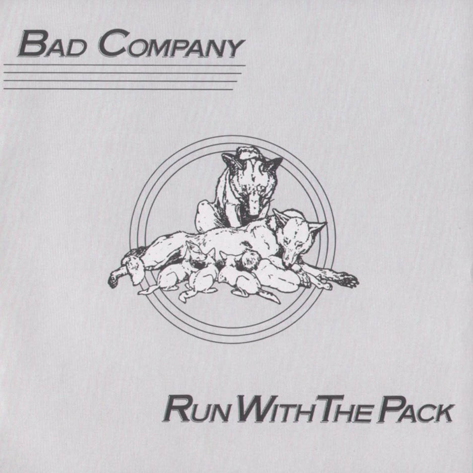 Cartula Frontal de Bad Company - Run With The Pack