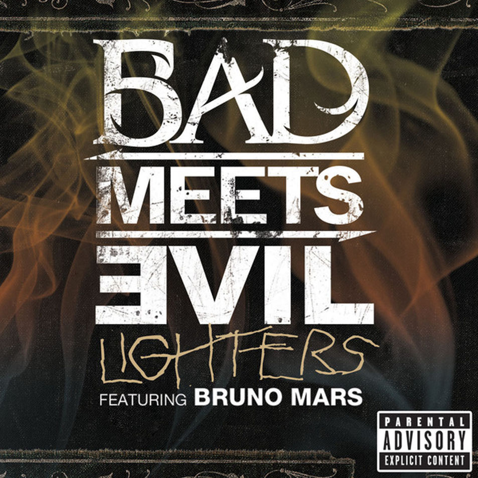 Cartula Frontal de Bad Meets Evil - Lighters (Featuring Bruno Mars) (Cd Single)