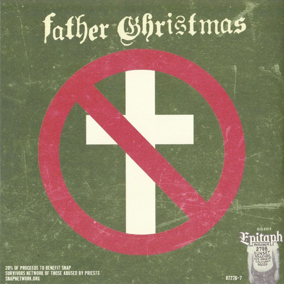 Carátula Interior Frontal de Bad Religion - Father Christmas (Cd Single)