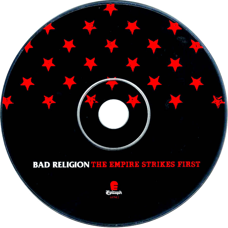 Cartula Cd de Bad Religion - The Empire Strikes First