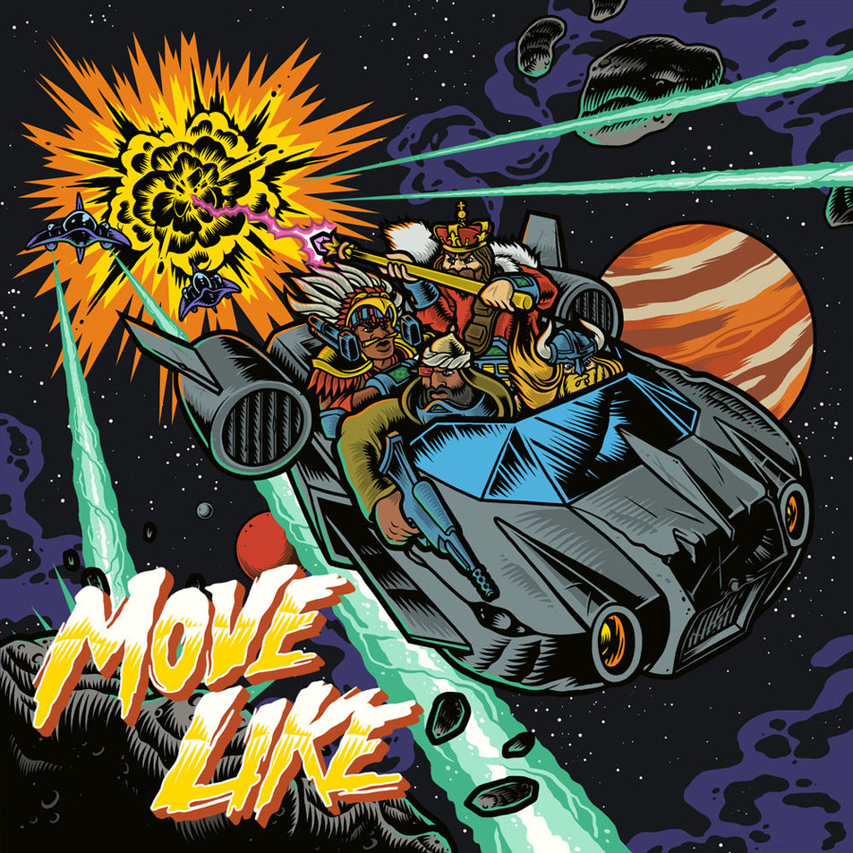 Cartula Frontal de Bad Royale - Move Like (Ep)