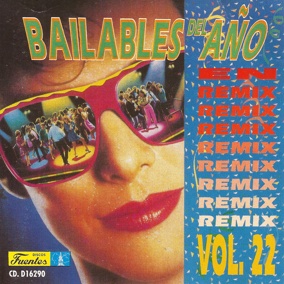 Cartula Frontal de Bailables Del Ao En Remix Volumen 22