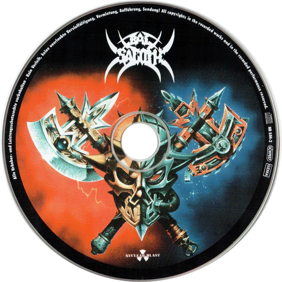 Cartula Cd de Bal-Sagoth - Atlantis Ascendant