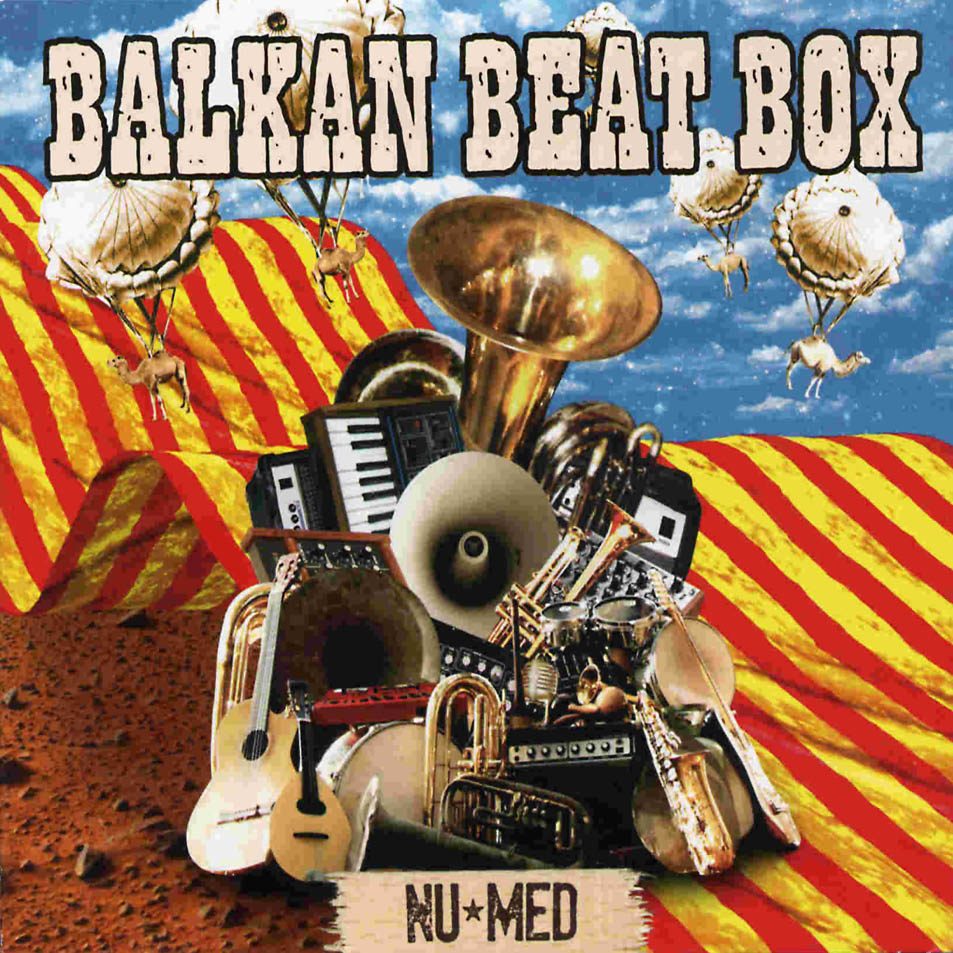 Cartula Frontal de Balkan Beat Box - Nu Med
