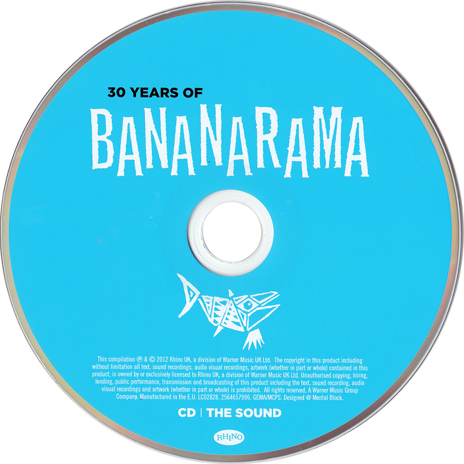 Cartula Cd de Bananarama - 30 Years Of Bananarama