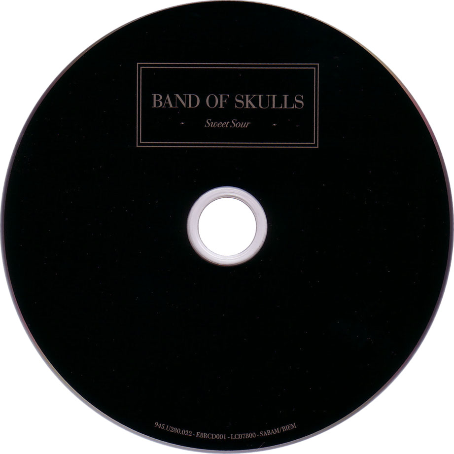 Cartula Cd de Band Of Skulls - Sweet Sour