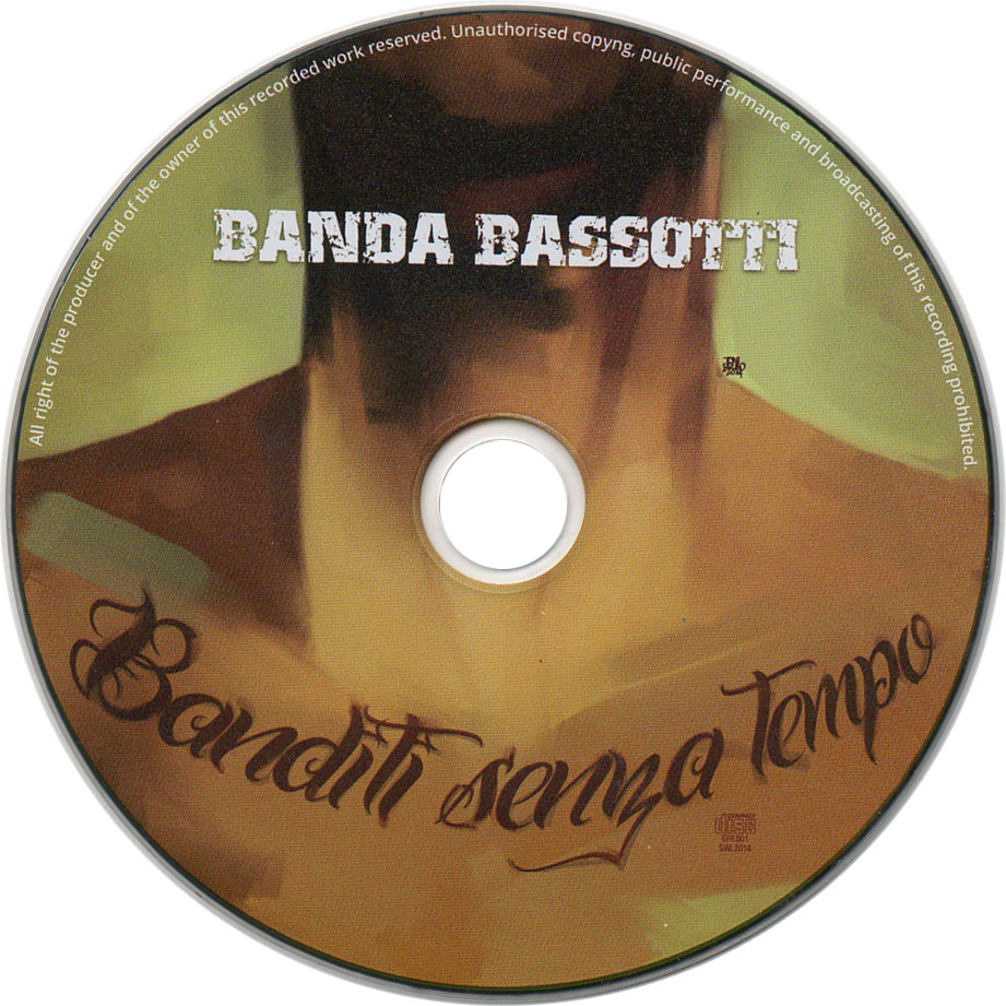 Cartula Cd de Banda Bassotti - Banditi Senza Tempo