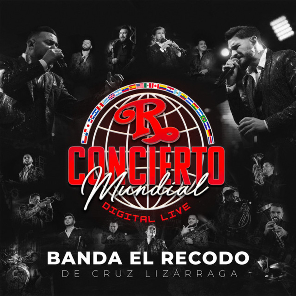 Cartula Frontal de Banda El Recodo - Concierto Mundial Digital Live