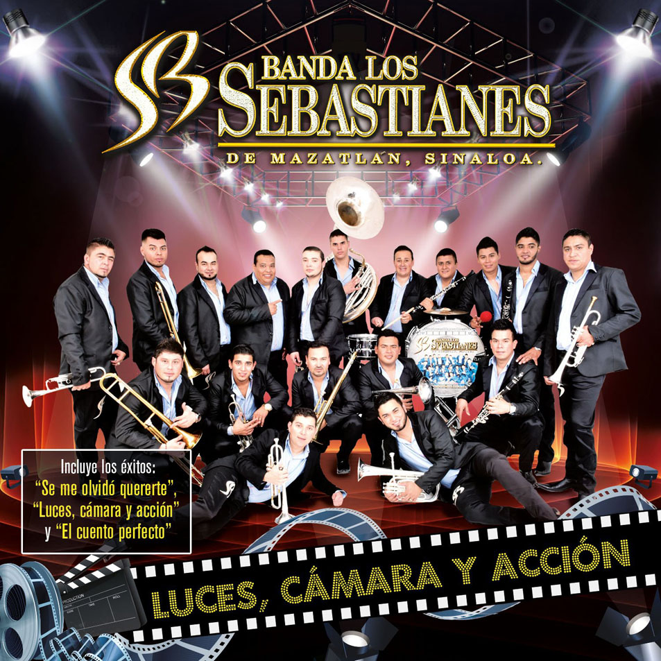 Cartula Frontal de Banda Los Sebastianes - Luces, Camara Y Accion