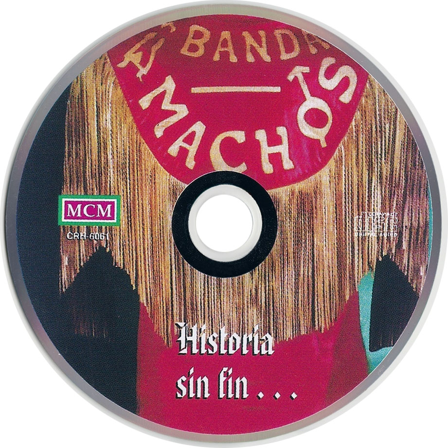 Cartula Cd de Banda Machos - Historia Sin Fin