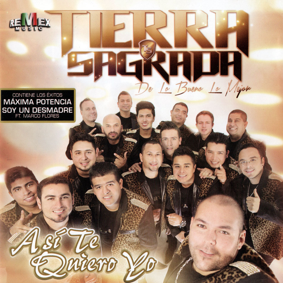 Cartula Frontal de Banda Tierra Sagrada - Asi Te Quiero Yo