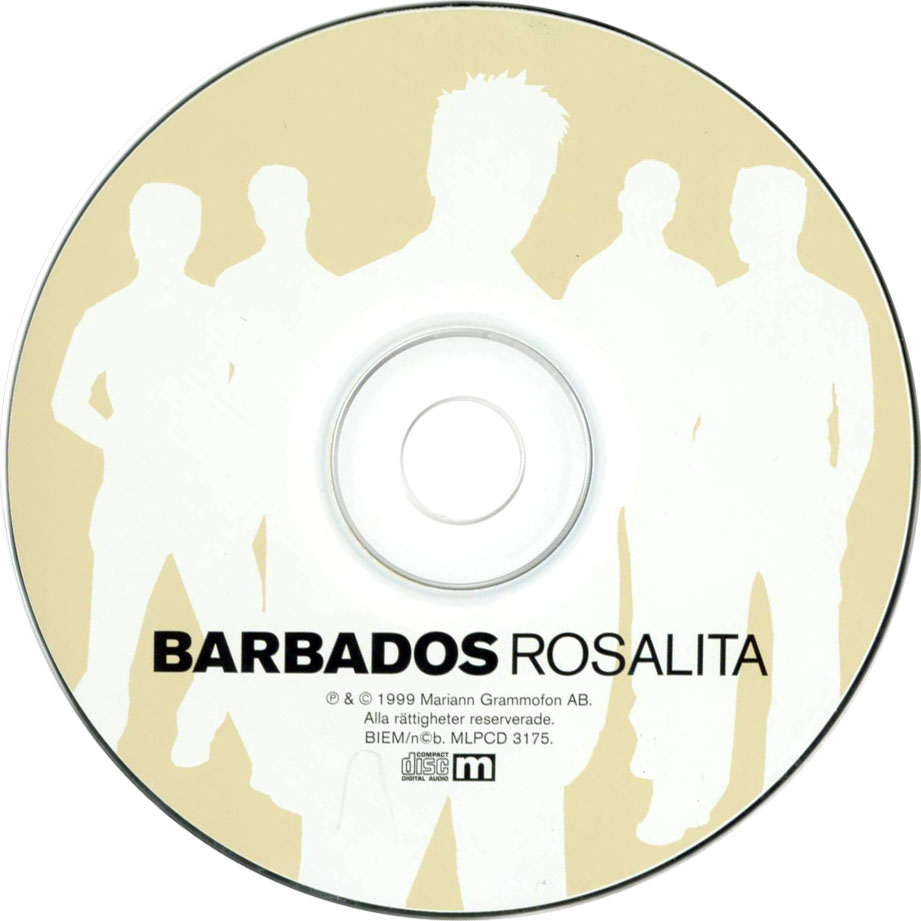 Cartula Cd de Barbados - Rosalita