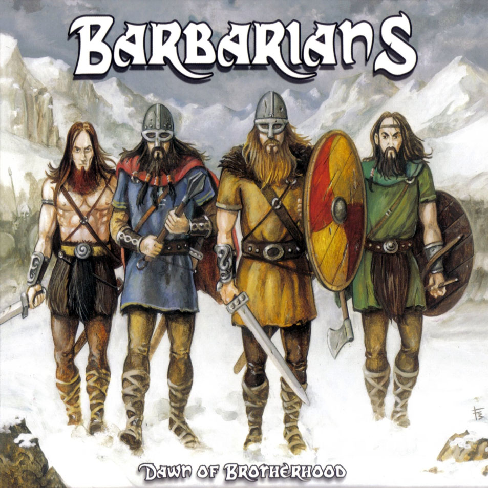 Cartula Frontal de Barbarians - Dawn Of Brotherhood