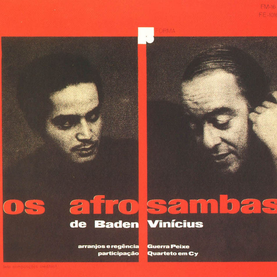 Cartula Frontal de Barden Powell & Vinicius De Moraes - Os Afro-Sambas De Barden E Vinicius