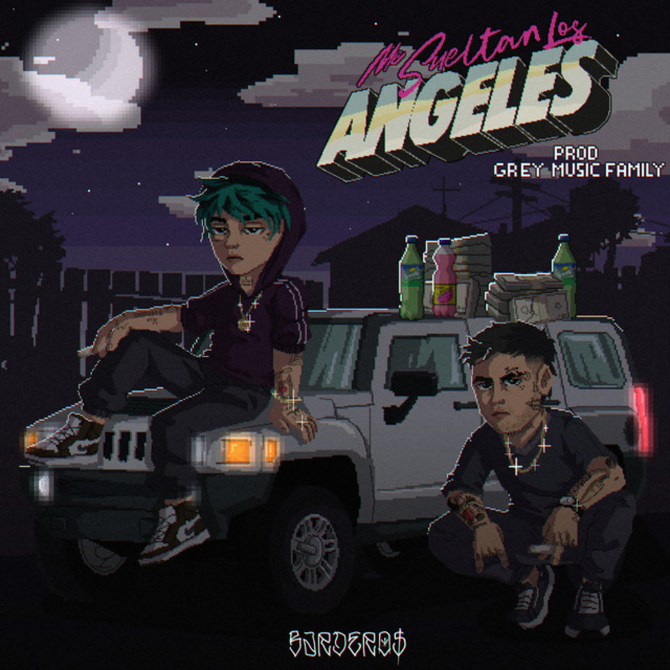 Cartula Frontal de Bardero$ - Me Sueltan Los Angeles