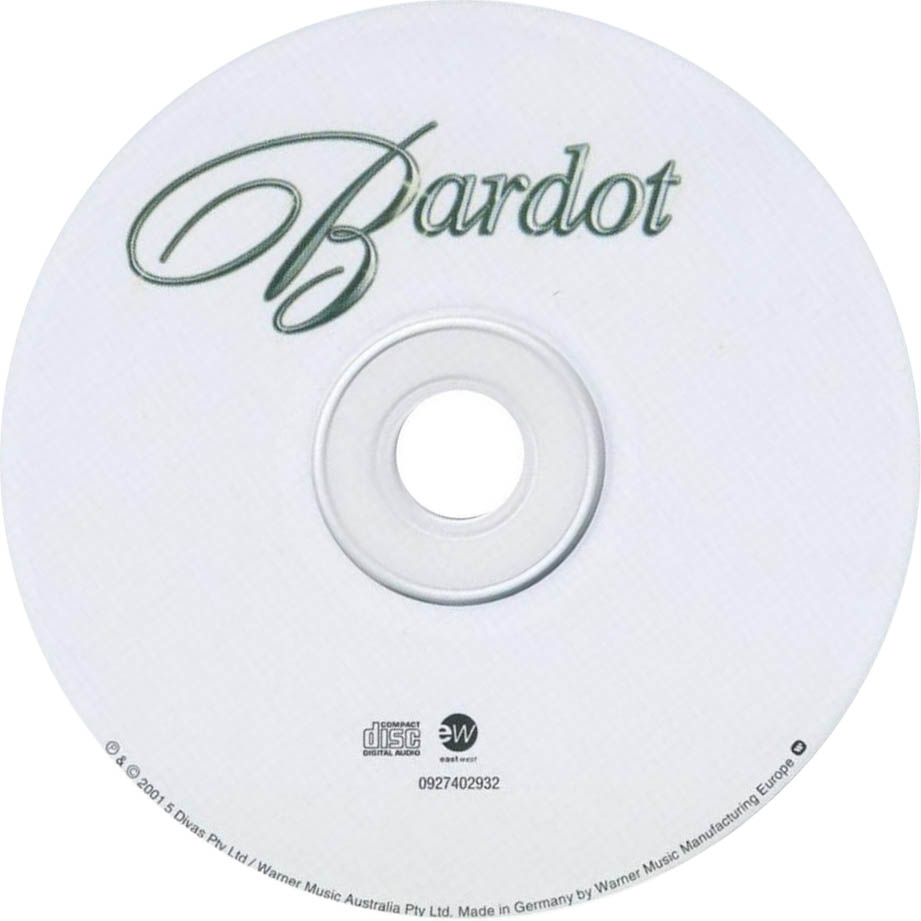 Cartula Cd de Bardot - Bardot