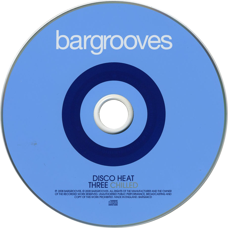 Cartula Cd3 de Bargrooves Over Ice