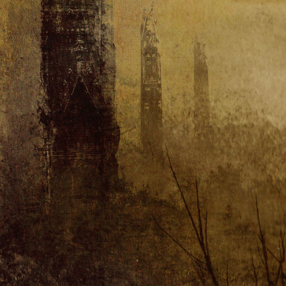Cartula Interior Frontal de Barren Earth - On Lonely Towers (Limited Edition)