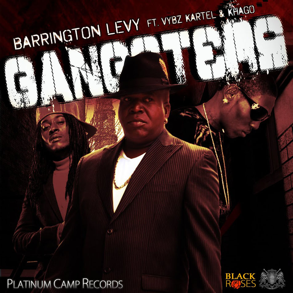 Cartula Frontal de Barrington Levy - Gangsters (Featuring Vybz Kartel & Khago) (Cd Single)