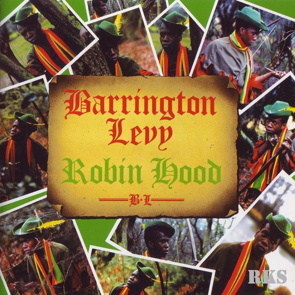 Cartula Frontal de Barrington Levy - Robin Hood
