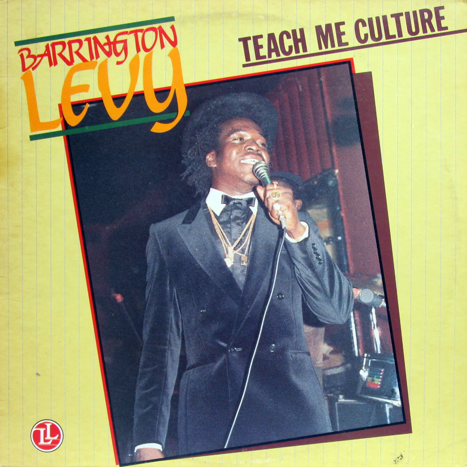 Cartula Frontal de Barrington Levy - Teach Me Culture