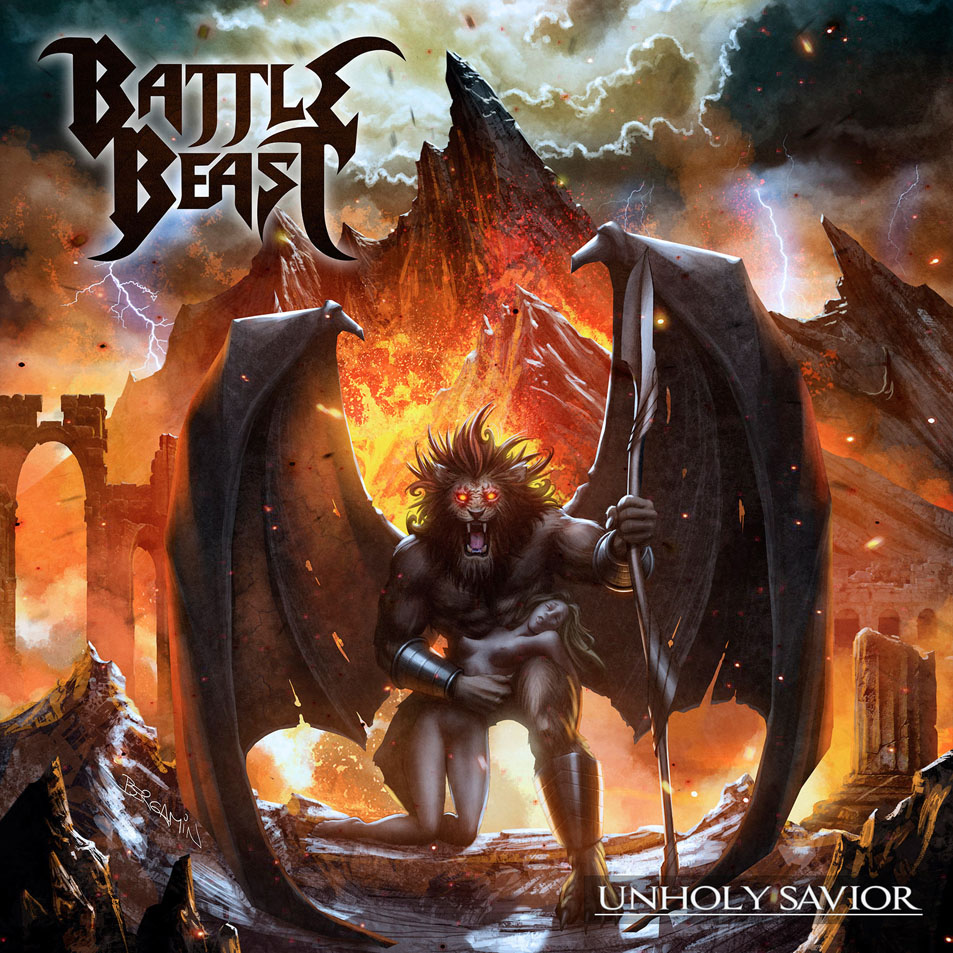 Cartula Frontal de Battle Beast - Unholy Savior