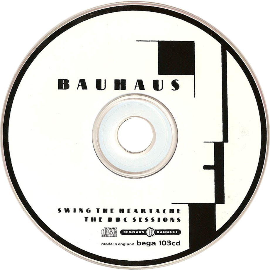 Cartula Cd de Bauhaus - Swing The Heartache: The Bbc Sessions