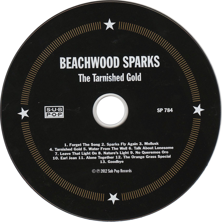 Cartula Cd de Beachwood Sparks - The Tarnished Gold