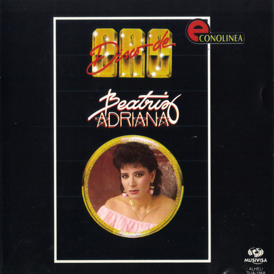 Cartula Frontal de Beatriz Adriana - Disco De Oro