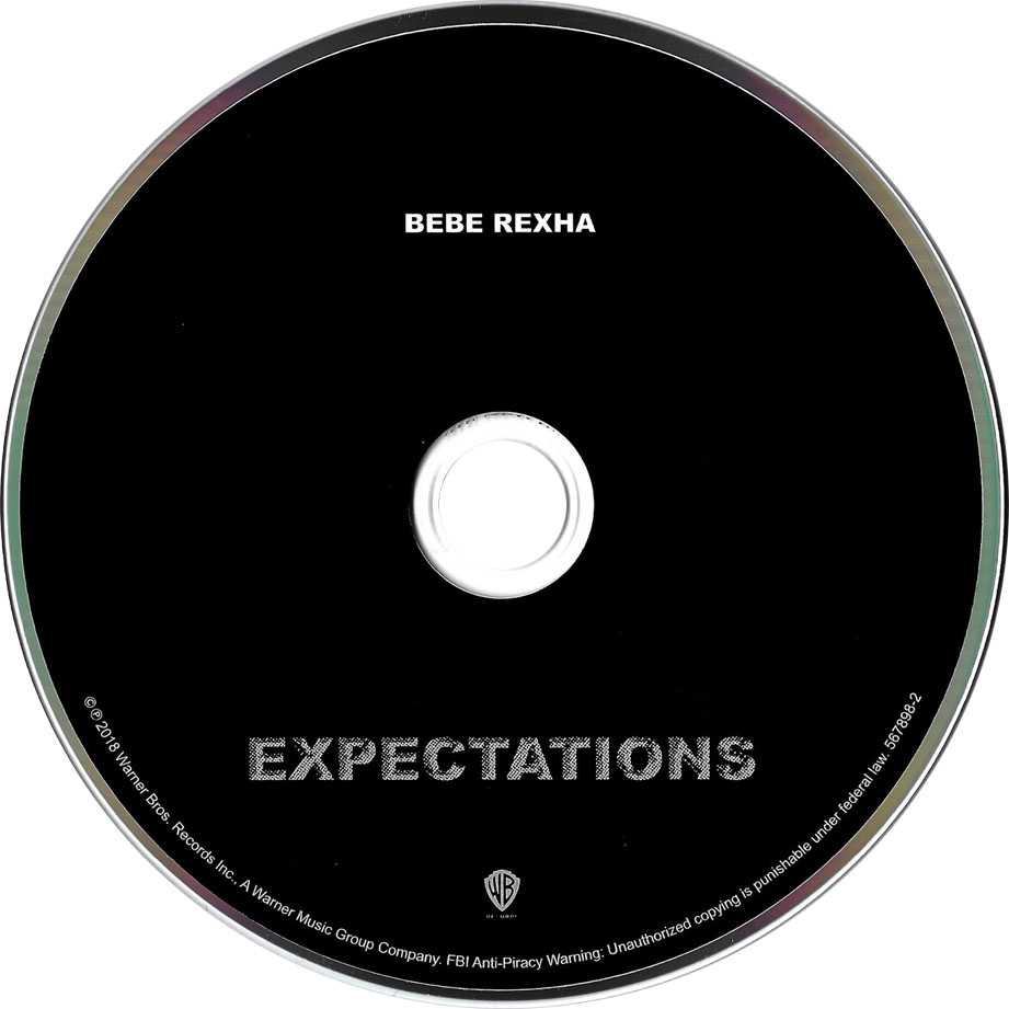 Cartula Cd de Bebe Rexha - Expectations