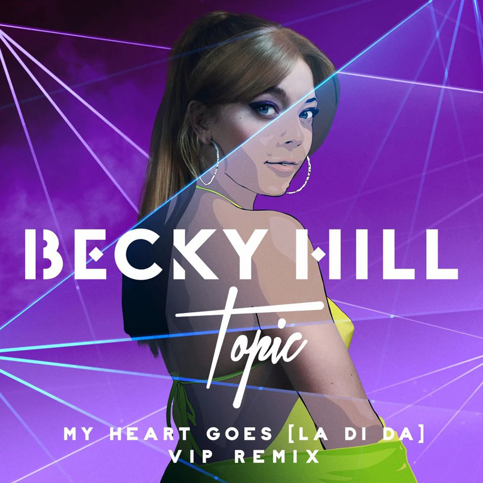 Cartula Frontal de Becky Hill - My Heart Goes (La Di Da) (Featuring Topic) (Vip Remix) (Cd Single)