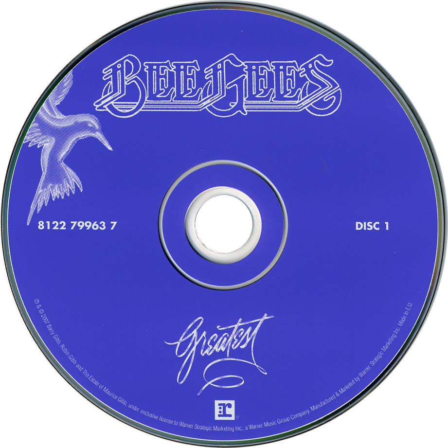 Cartula Cd1 de Bee Gees - Greatest (Special Edition)