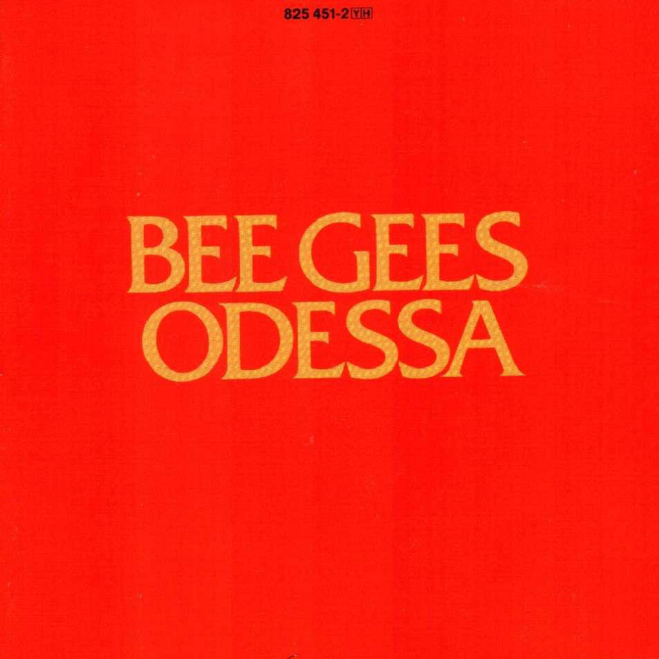 Cartula Frontal de Bee Gees - Odessa